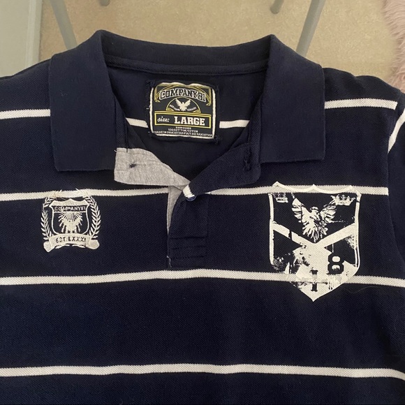 Boys’ Navy Collared Shirt - Picture 3 of 5